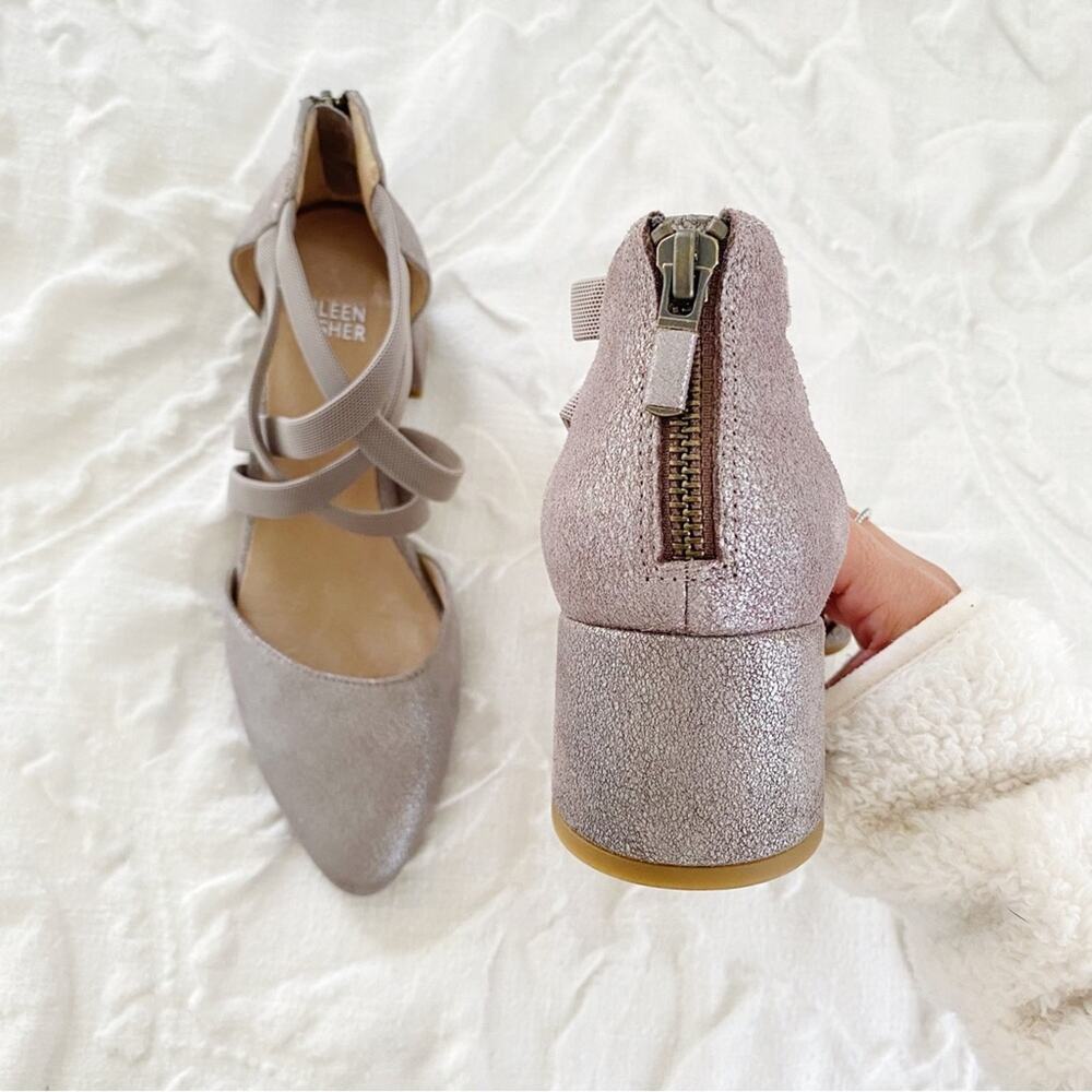 Eileen Fisher Juku Pump Sandals New - Picture 6 of 7
